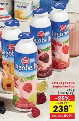 Interspar Zott Jogobella joghurtos ital ajánlat