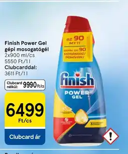 Tesco Finish Power Gel mosogatgél ajánlat