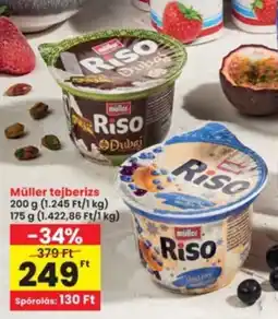 Interspar Müller tejberizs ajánlat