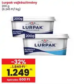 Interspar Lurpak vajkészítmény ajánlat
