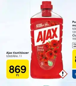 Tesco AJAX tisztítszer ajánlat