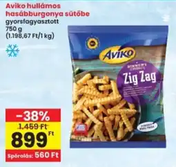 Interspar Aviko hullámos hasábburgonya sütőbe ajánlat