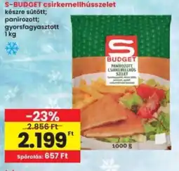 Interspar S-BUDGET csirkemellhússzelet ajánlat