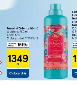 Tesco Tesori d'Oriente öblítő ajánlat