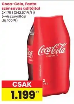 Interspar Coca-Cola, Fanta szénsavas üdítőital ajánlat
