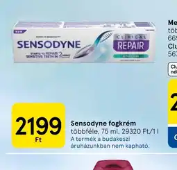 Tesco SENSODYNE fogkrém ajánlat