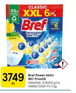 Tesco Bref Power Aktiv WC-frissítő ajánlat