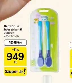 Tesco Baby Bruin hosszú kanál ajánlat