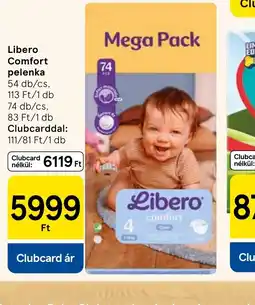 Tesco Libero Comfort pelenka ajánlat