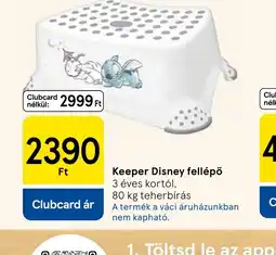 Tesco Keeper Disney fellépő ajánlat