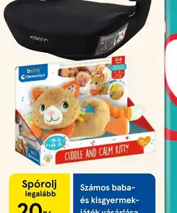 Tesco Baby Clementoni Cuddle and Calm Kitty ajánlat