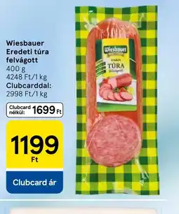 Tesco Wiesbauer Eredeti túra felvágott ajánlat