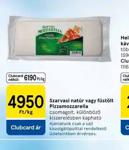 Tesco Szarvasi Pizzamozzarella ajánlat
