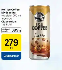 Tesco HELL Ice Coffee kávés tejital ajánlat