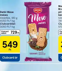 Tesco Detki Mese mézes ajánlat
