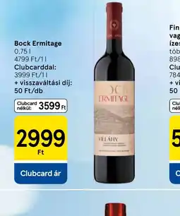 Tesco Bock Ermitage ajánlat