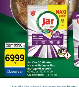 Tesco Jar Platinum Plus mosogatkapszula ajánlat