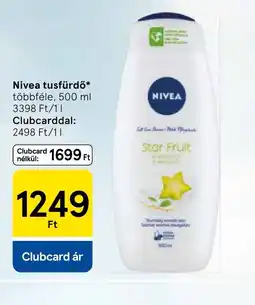 Tesco Nivea tusfürdő ajánlat