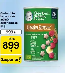 Tesco Gerber bio gabonasnack ajánlat