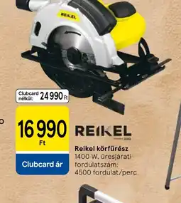 Tesco REIKEL körfűrész ajánlat