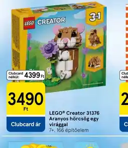 Tesco LEGO® Creator 31376 Aranyos hörcsög ajánlat