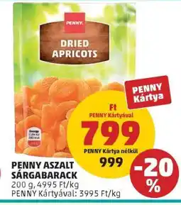 PENNY PENNY ASZALT SÁRGABARACK ajánlat