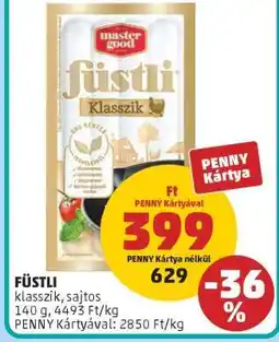 PENNY FÜSTLI ajánlat