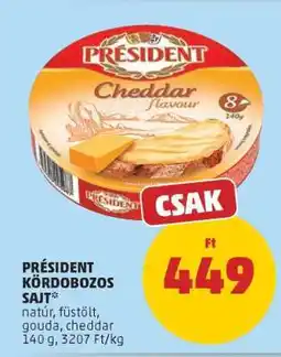 PENNY Président Kördobozos Sajt ajánlat