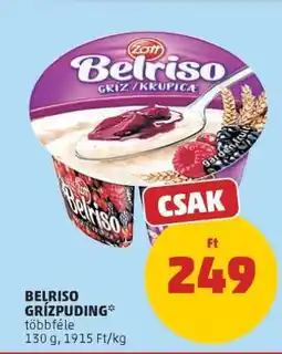 PENNY Belriso Grízpuding ajánlat