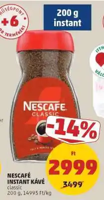 PENNY NESCAFÉ﻿﻿ Instant kávé ajánlat