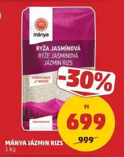 PENNY Mánya Jázmin Rizs ajánlat