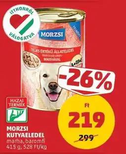 PENNY MORZSI KUTYAELEDEL ajánlat