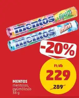 PENNY MENTOS ajánlat