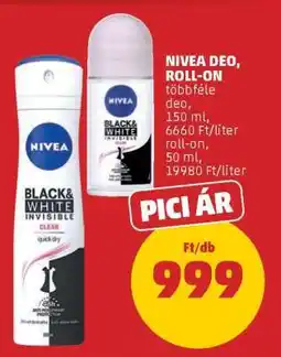 PENNY NIVEA DEO, ROLL-ON ajánlat