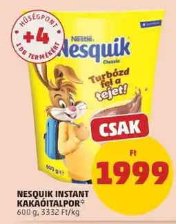 PENNY Nesquik Instant Kakaóitalpor ajánlat