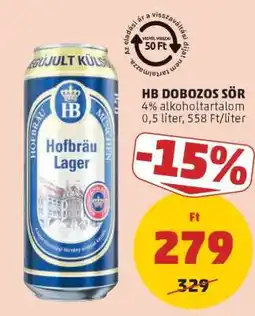 PENNY HB Dobozos Sör ajánlat