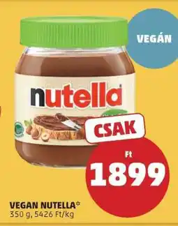 PENNY VEGAN NUTELLA ajánlat