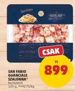 PENNY San Fabio Guanciale Szalonna ajánlat