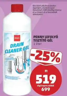 PENNY PENNY LEFOLYÓ TISZTÍTÓ GÉL ajánlat