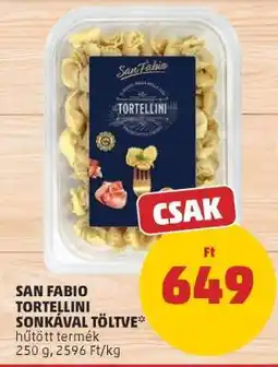 PENNY SAN FABIO TORTELLINI SONKÁVAL TÖLTVE ajánlat
