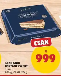 PENNY SAN FABIO TORTADESSZERT ajánlat