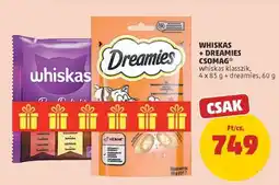 PENNY WHISKAS + DREAMIES CSOMAG ajánlat
