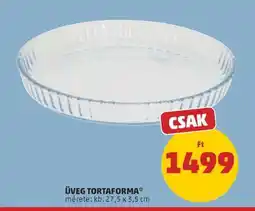 PENNY ÜVEG TORTAFORMA ajánlat