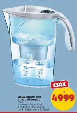 PENNY LAICA Stream Line Vízszűrő Kancsó ajánlat