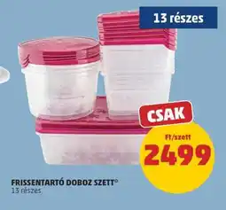 PENNY FRISSENTARTÓ DOBOZ SZETT ajánlat