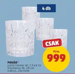 PENNY Pohár ajánlat