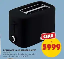 PENNY Berlinger Haus Kenyérpirító ajánlat