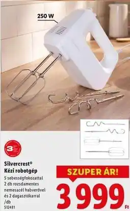 Lidl Silvercrest Kézi robotgép ajánlat