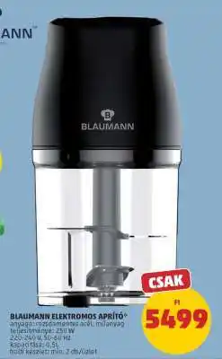 PENNY Blaumann Elektromos Aprító ajánlat