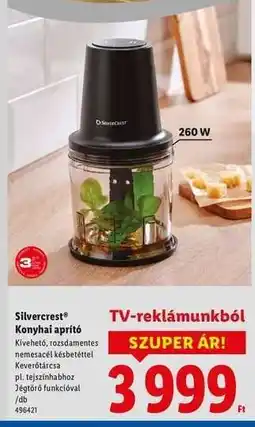 Lidl Silvercrest Konyhai aprító ajánlat